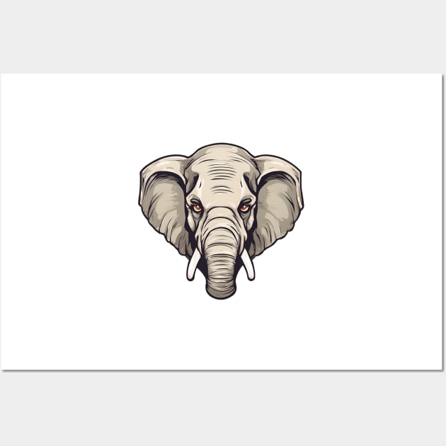 Elephant Wall Art by ArtShare